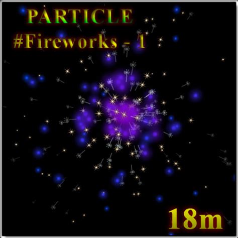 Second Life Marketplace Particle Fx Effect Ultra Fireworks Full