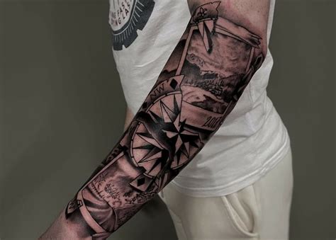 Forearm Half Sleeve Tattoos For Girls