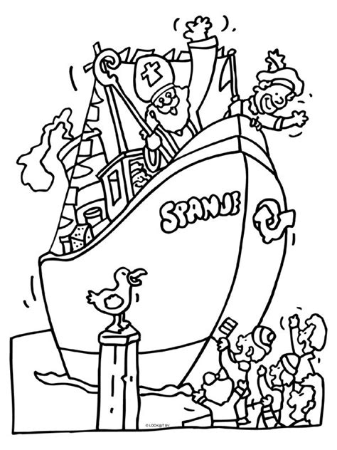 Maak verlanglijstjes voor sinterklaas en kerst. Kleurplaat Slinger Sinterklaas Www Kleurplaten Nl : Voor ...
