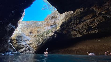 Underground Swimming Cave Wyoming Youtube
