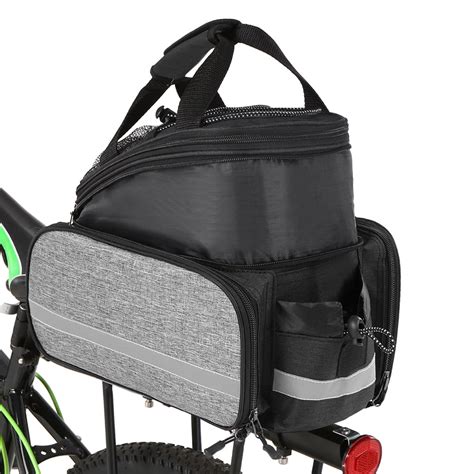 Tomshine Bicycle Rear Seat Bag Multifunction Expandable Waterproof Mtb Bicycle Pannier Bag Bike