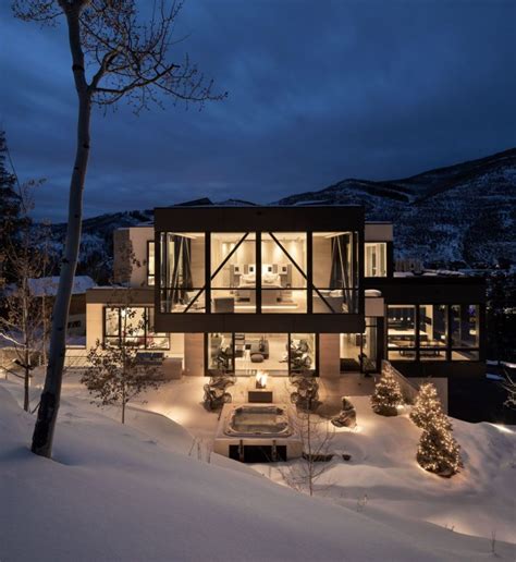 Vail Modern Mountain Home In Colorado By Brandon Architects