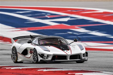 Η Ferrari Fxx K Evo στην πίστα του Austin Video