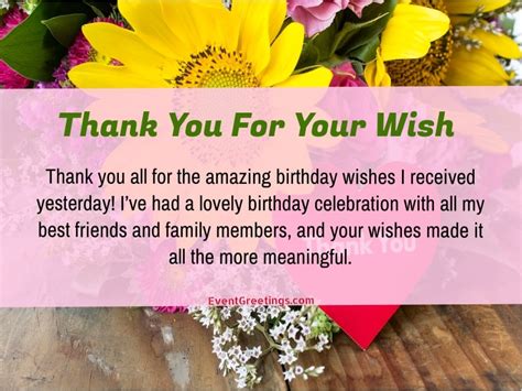 Thanks Quotes For Birthday Wishes To Husband 101 Heartfelt Thank You