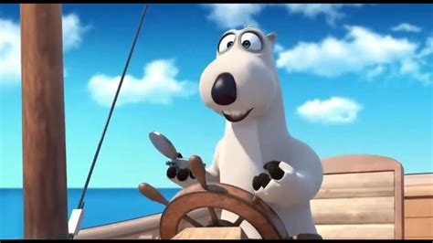 Bernard Bear Thunder Storm In Sea Cartoons For Kids Children Funny