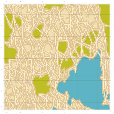 Top 60 Generic City Map Clip Art Vector Graphics And Illustrations