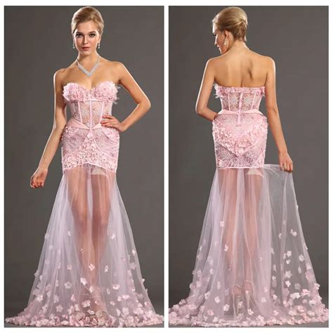 2013 Summer Flower Sweetheart Sexy Corset Tulle Beading See Through