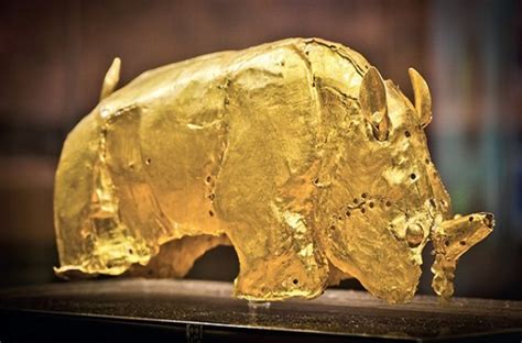 Golden Rhino Of Mapungubwe South African History Online
