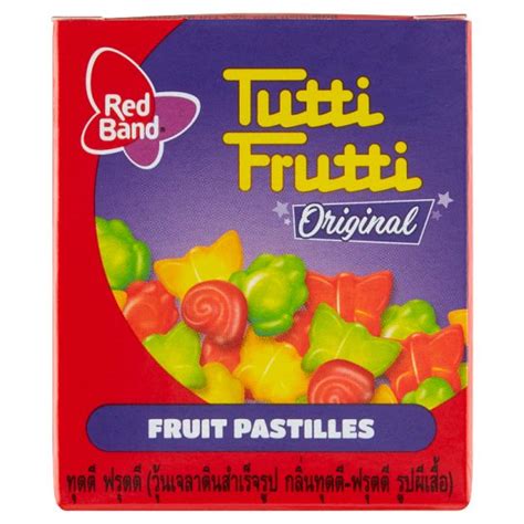 Red Band Tutti Frutti Original želé S Ovocnou Príchuťou 15 G Tesco