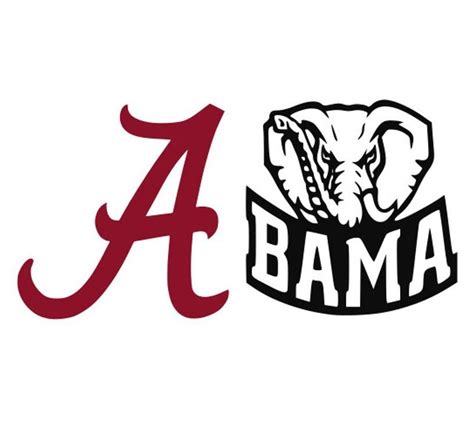 Alabama Crimson Tide Svg Alabama Football Svg Roll Tide Svg Tide