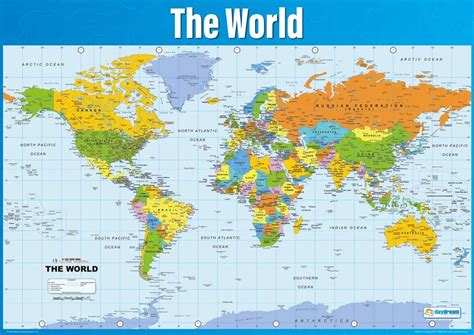 Why People Think To Purchase World Map Posters For Their Homes