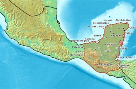 Principales Ciudades Mayas Características Y Resumen De Historia