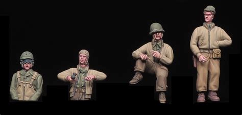 Ww2 Us Tank Crewprimarysectiontracks And Troops On Line Shop