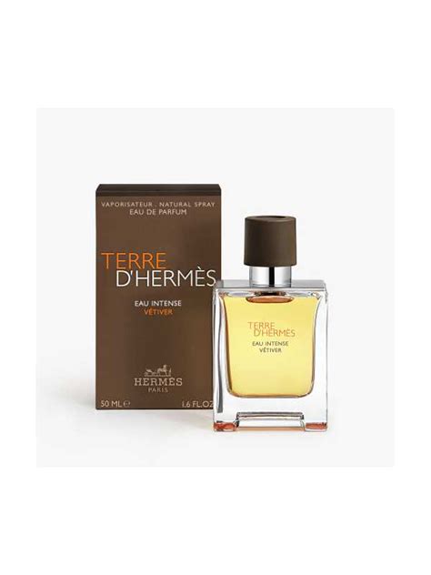Terre Dhermès Eau Intense Vetiver Eau De Parfum Capacity 50 Ml