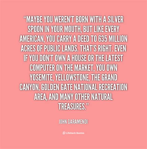 They say she was born with a silver spoon in her mouth, but judging by the size of her mouth it must have been a ladle. Silver Spoon Quotes. QuotesGram