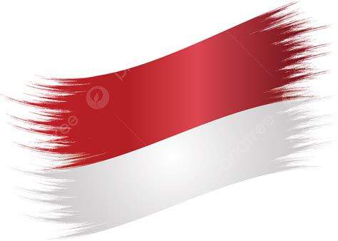 Toque La Bandera De Indonesia Png Cepillo Cuadro Bandera De