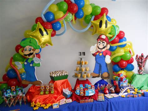 Ideas Para Una Fiesta De Super Mario Bros Fiesta Inspirada En Super