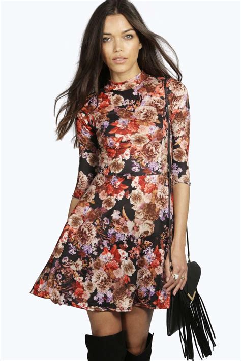 Autumn Garden Party Floral Dresses For Fall Fashion Should Be Fun