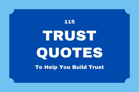 115 Trust Quotes To Help You Build Trust Keep Inspiring Me