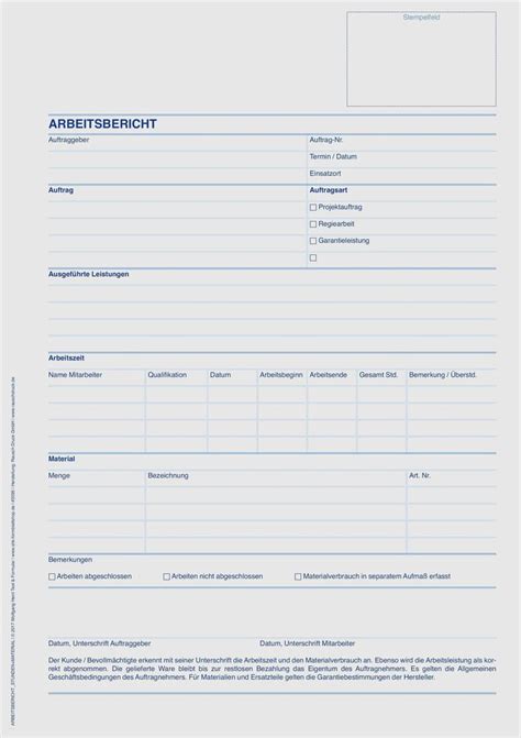 Das erstellen eines perfekten lebenslaufs ist die königsdisziplin im bewerbungsschreiben. 27 Gut Arbeitsbericht Vorlage Kostenlos Abbildung | Vorlagen, Lebenslauf vorlagen word ...