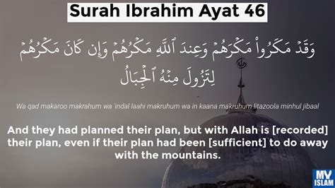 Surah Ibrahim Ayat 44 1444 Quran With Tafsir My Islam