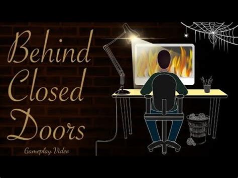 Behind Closed Doors A Developer S Tale Gameplay PS5 YouTube
