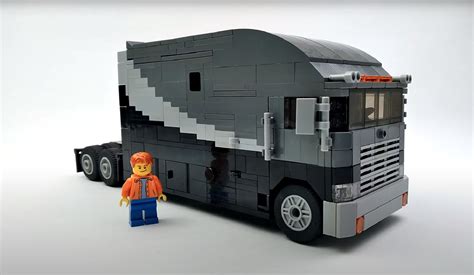 Freightliner Argosy Inspired Lego Super Sleeper Semi Truck Is Packed