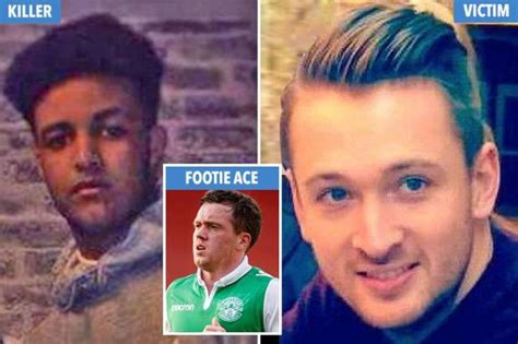 Teen Thug Who Killed Young Footballer Shaun Woodburn In Front Of Hibs Ace Danny Swanson Finally