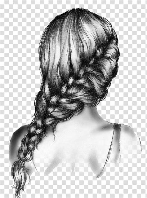 S Braided Woman Illustration Transparent Background Png Clipart