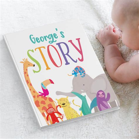 Personalised Baby Story Book Personalised T For New Parents