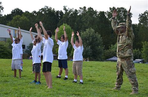 Soldiers Army Civilians Break Battle Rhythm To Support Camp For