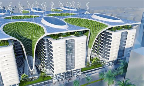Parametric Architecture Green Architecture Futuristic