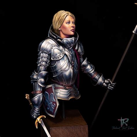 Joan Of Arc By Thibaut Tael Rahm Putty Paint