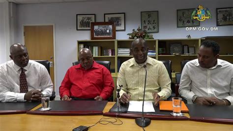 Live Statement By Prime Minister Roosevelt Skerrit On Ross University Youtube