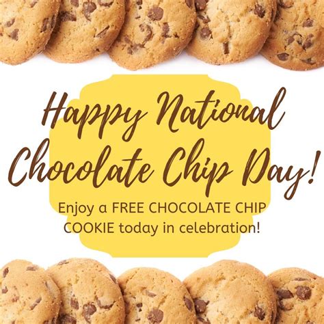 National Chocolate Chip Cookie Day Wishes Images Whats Up Today