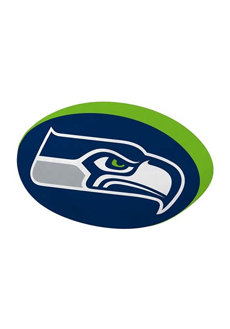 Gegründet 1974spielen in seattle, washington. Seattle Seahawks Cloud Logo Pillow