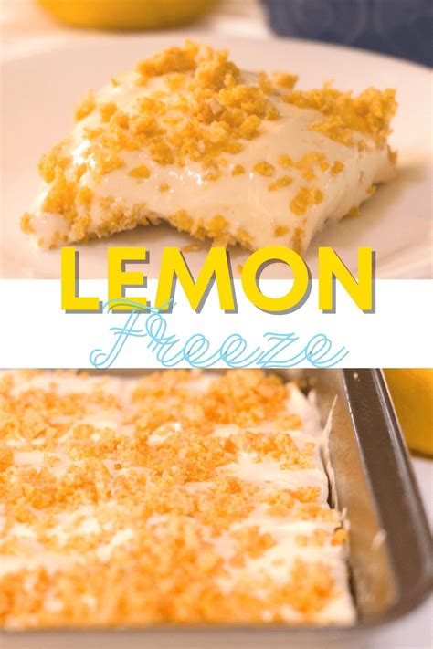 Lemon Dessert Recipes Are Always Popular At Potlucks And Picnics And