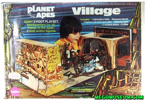 Finale verdict, the figure is great for low budget collectors, but if you want a really detailed figure s.h monster line is the way to go (i would put a picture comparing them, but don't want to deter anyone from one from the. Village: Planet of the Apes Gallery: Mego Museum