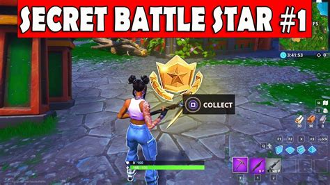 Season 9 Week 1 Secret Battle Star Location Fortnite Find Secret Battle
