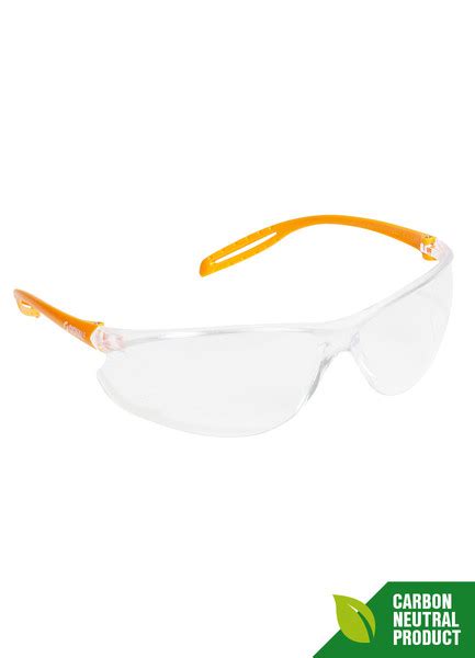 signal curve safety glasses clear lens safeaid