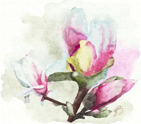 Pin By Heathcl1ff On Artrage Watercolor Paintings Watercolor