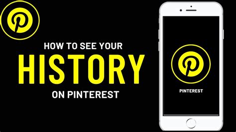 How To View Pinterest History Search And View History Youtube