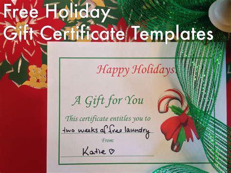 Almost files can be used for commercial. Free Holiday Gift Certificates Templates to Print | hubpages