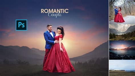 How To Edit Pre Wedding Photography Romantic Couple Youtube