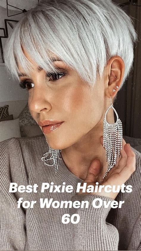 Best Pixie Haircuts For Women Over 60