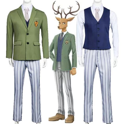 Louis Cosplay Costumes Cherryton Academy School Uniform Outfits For