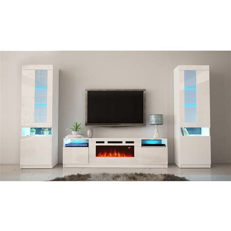 Orren Ellis Delaine Entertainment Center For Tvs Up To 88 With