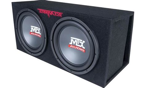 Customer Reviews Mtx Tne Dv Ported Enclosure With Dual Terminator Subwoofers At Crutchfield