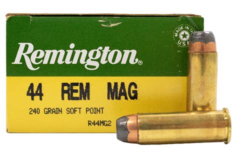 Remington 44 Rem Mag 240 Gr Soft Point 25box Sportsmans Outdoor