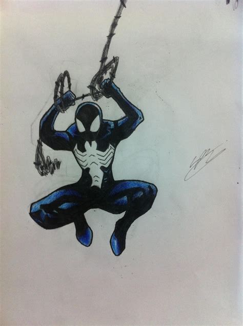 Fan Art Ultimate Spider Man Black Suit By Rks Kogiro On Deviantart
